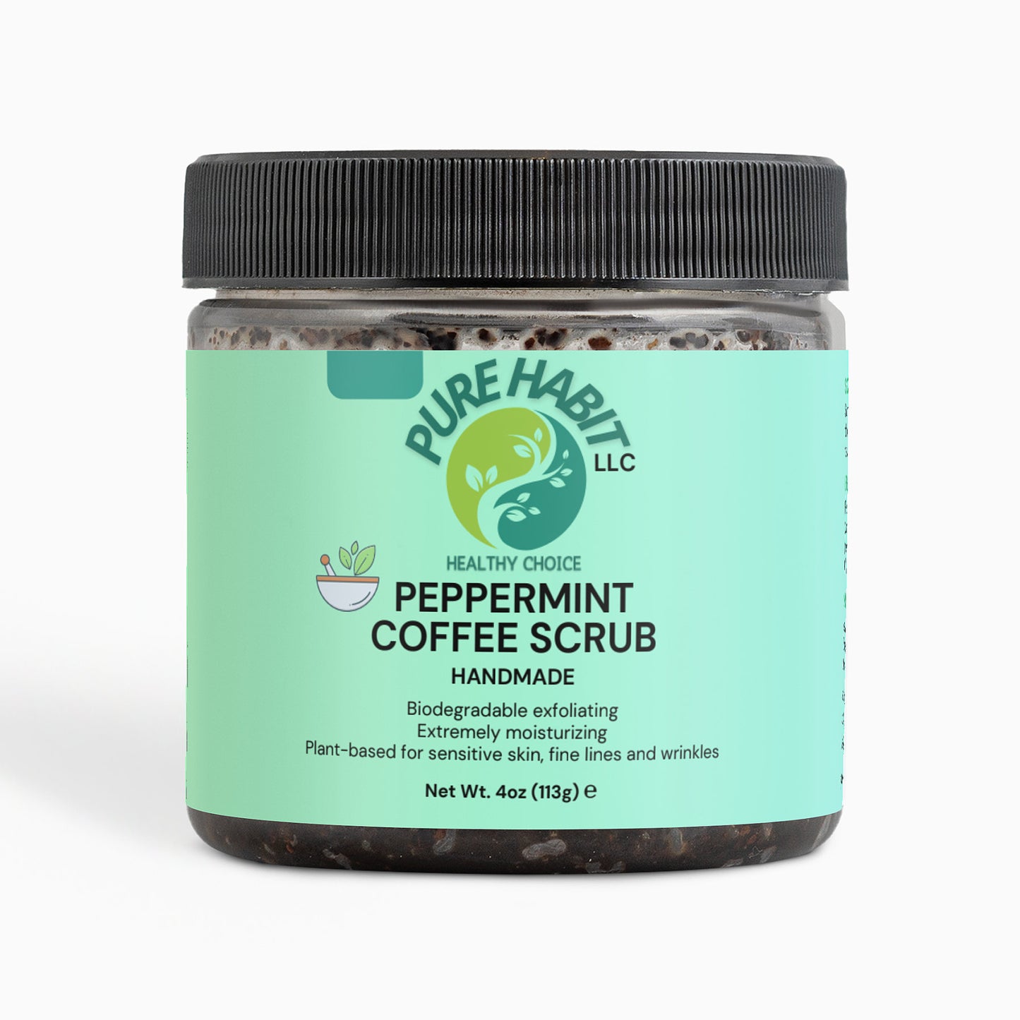 Peppermint Coffee Scrub