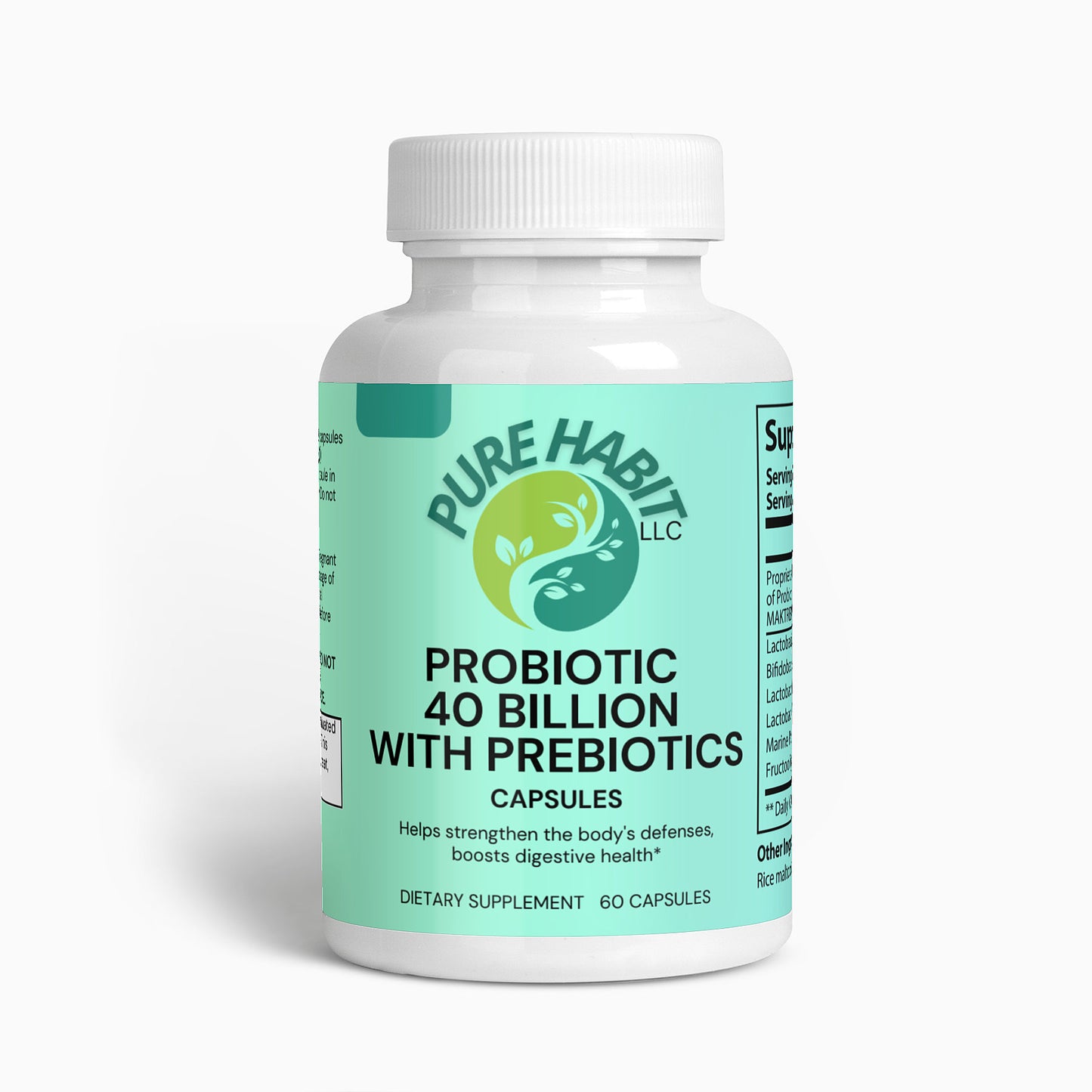 Probiotic 40 Billion with Prebiotics
