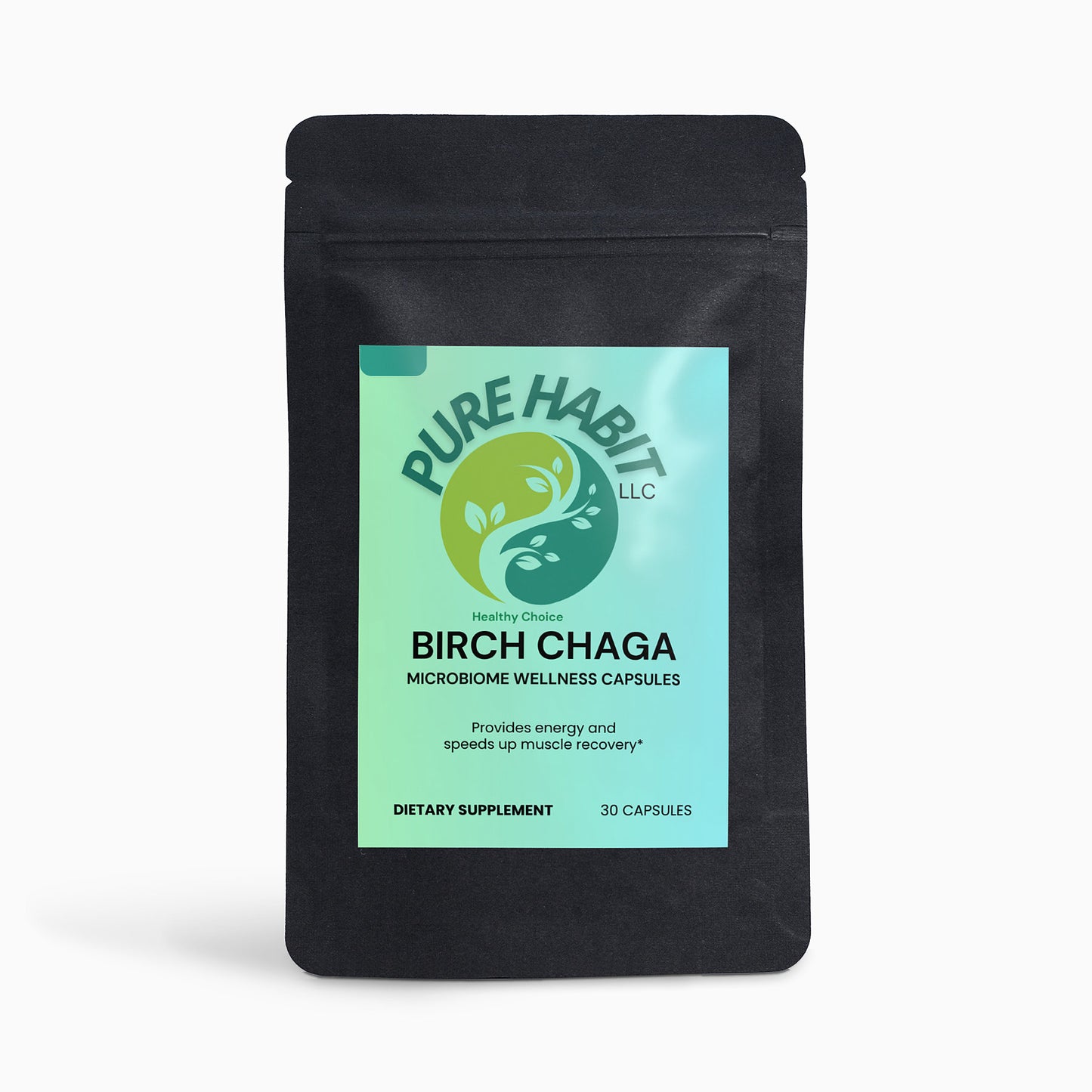 Birch Chaga Microbiome Wellness Capsules