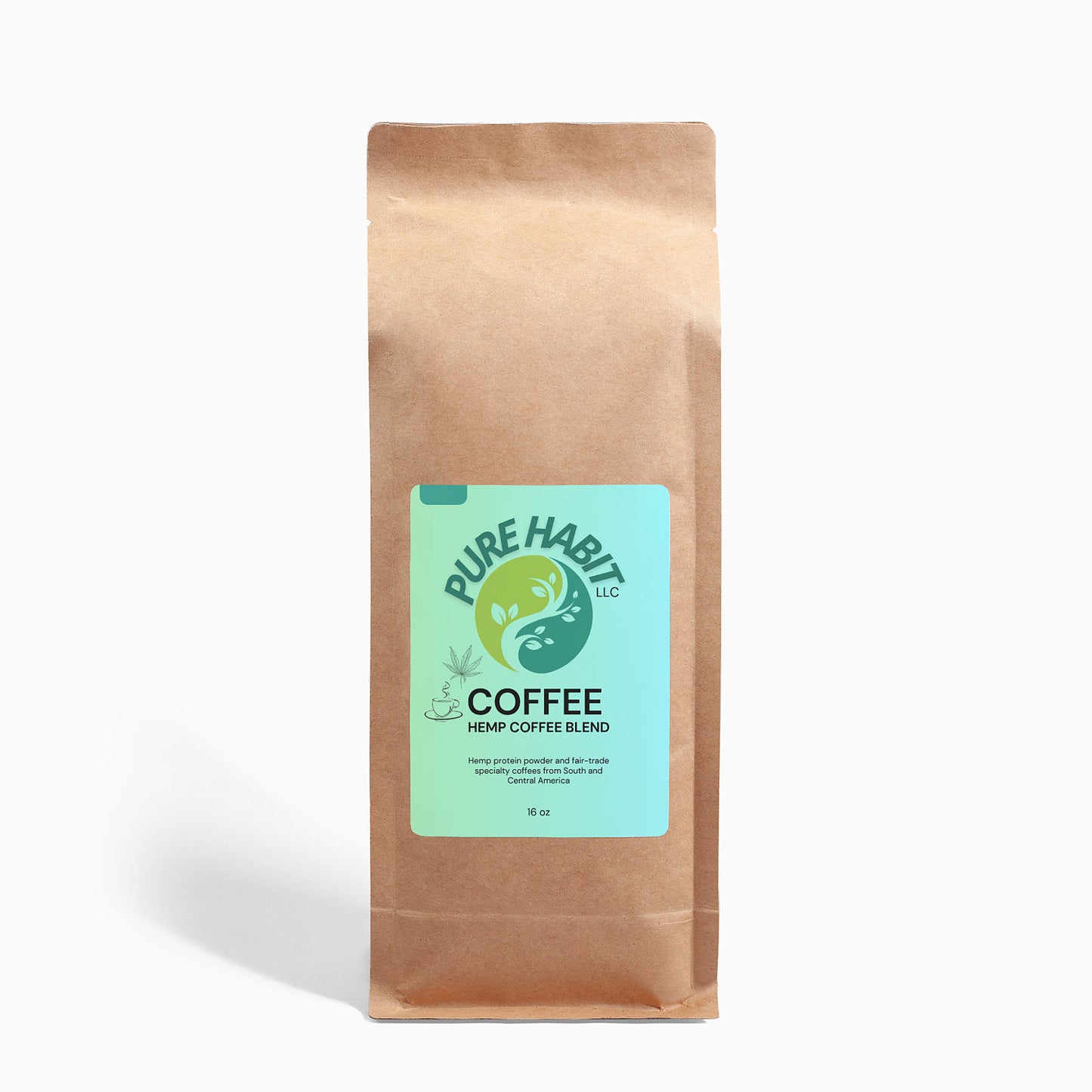 Hemp Coffee Blend - Medium Roast 16oz